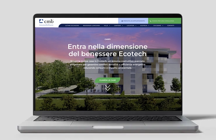 CMB Immobiliare — Website
